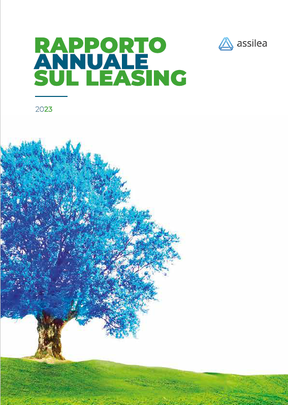 Copertina di 'Rapporto sul leasing 2023 di Assilea. Il contributo di Cerved'